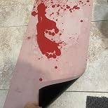 FOUND IT: The Bath Mat That Turns Blood Red When Wet