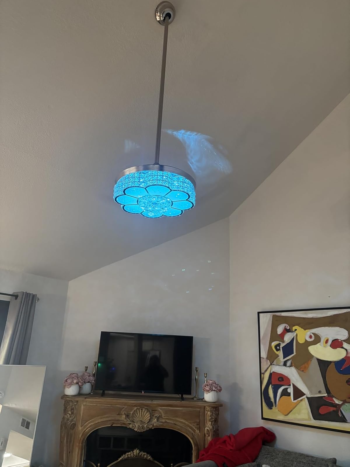 The Secret Agent Chandelier With Built In Beats photo 2