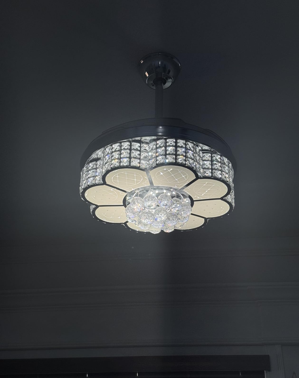 The Secret Agent Chandelier With Built In Beats