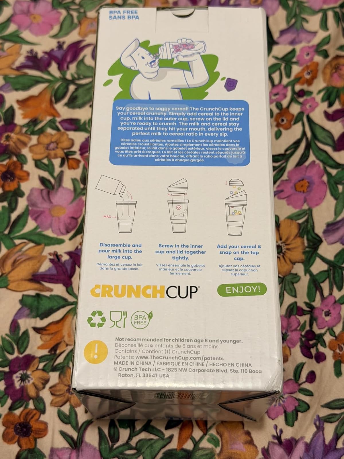 The Dual Chamber CrunchCup for Crispy Cereal photo 3