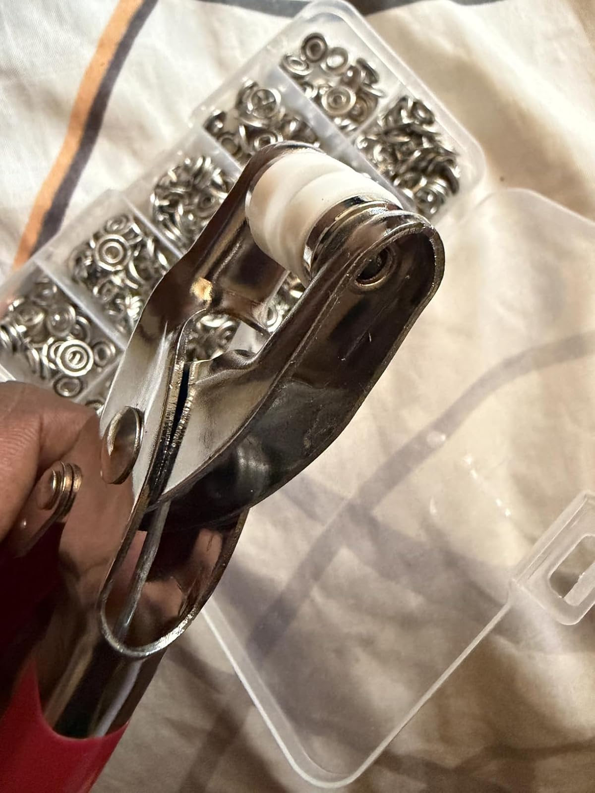 Metal Snaps and Fastener Pliers for Easy Crafts photo 2
