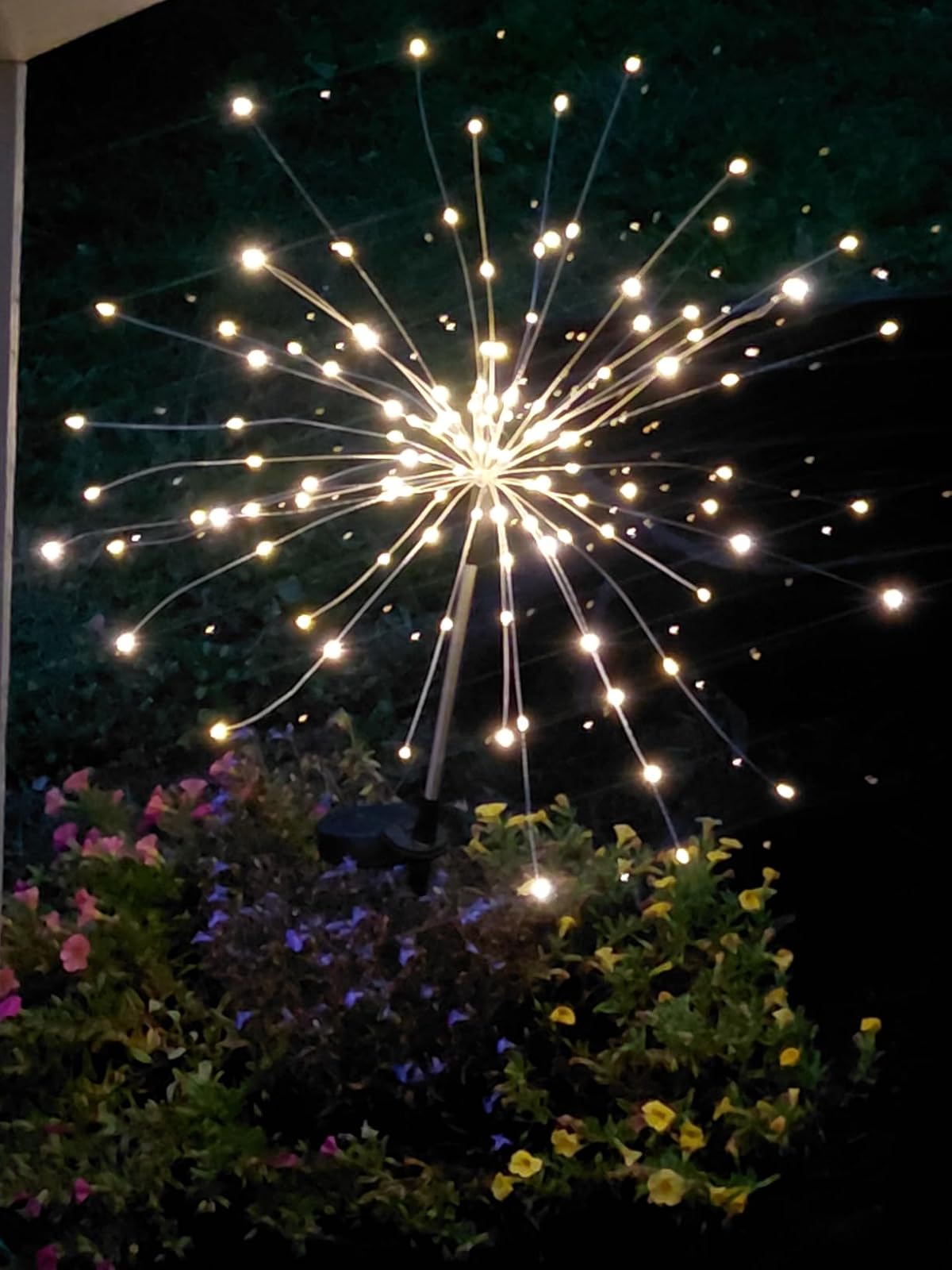Glowing Solar Firework Garden Lights photo 2