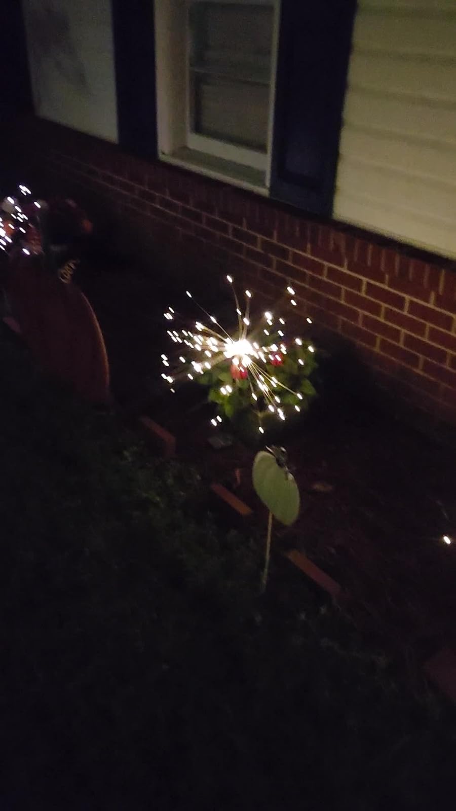 Glowing Solar Firework Garden Lights photo 3