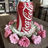 FOUND IT: The Crochet Flower Bouquet That Doubles As A Coaster