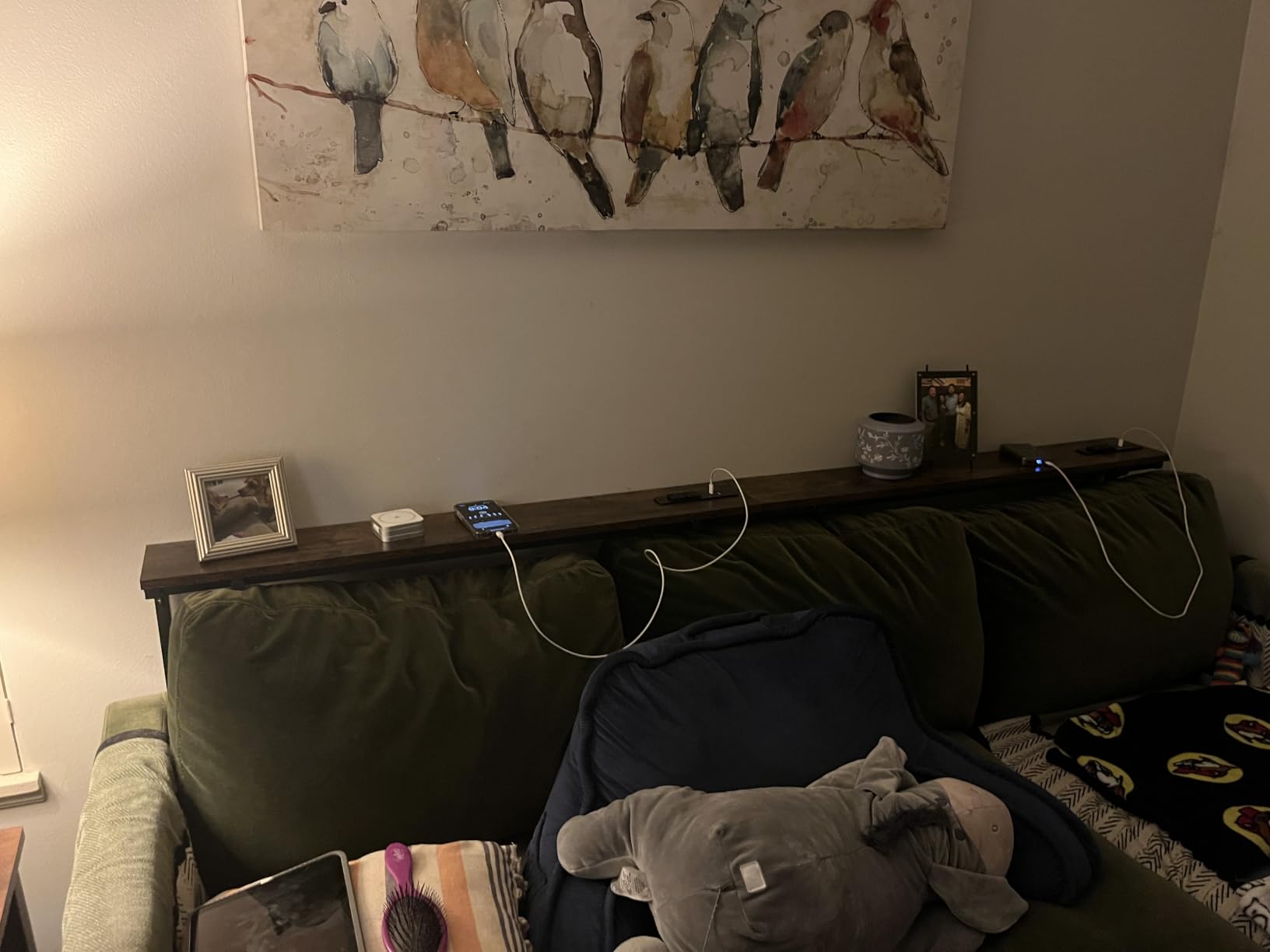 FOUND IT: The Couch Gap Console That Charges Your Phone
