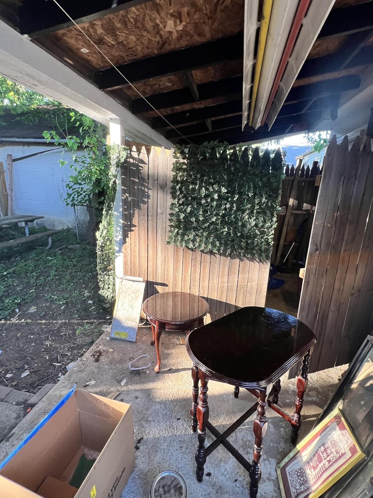 Artificial Ivy Privacy Fence Screen photo 3