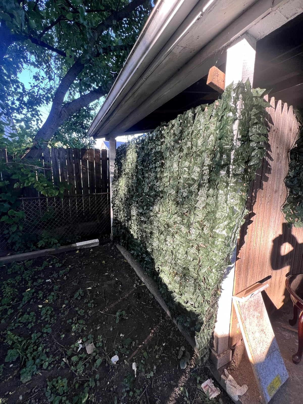 Artificial Ivy Privacy Fence Screen photo 2