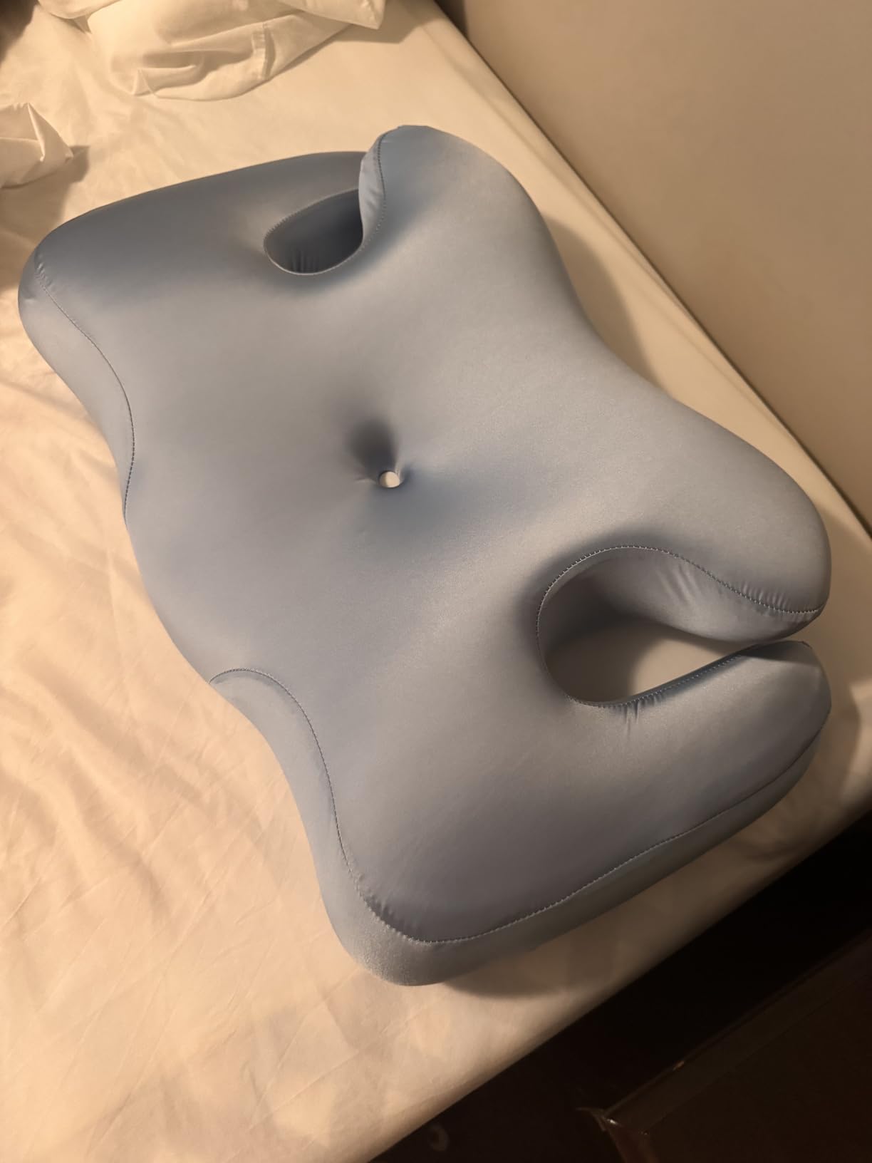 Contoured Memory Foam Cervical Neck Pillow