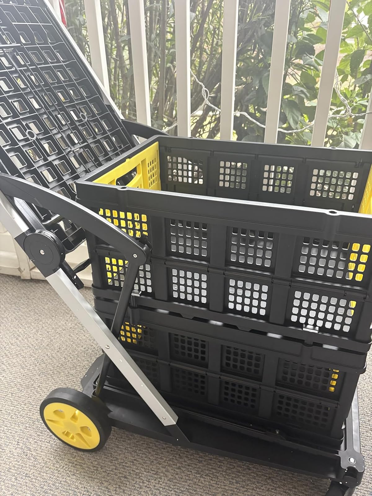 The Double Decker Purple Utility Cart photo 2
