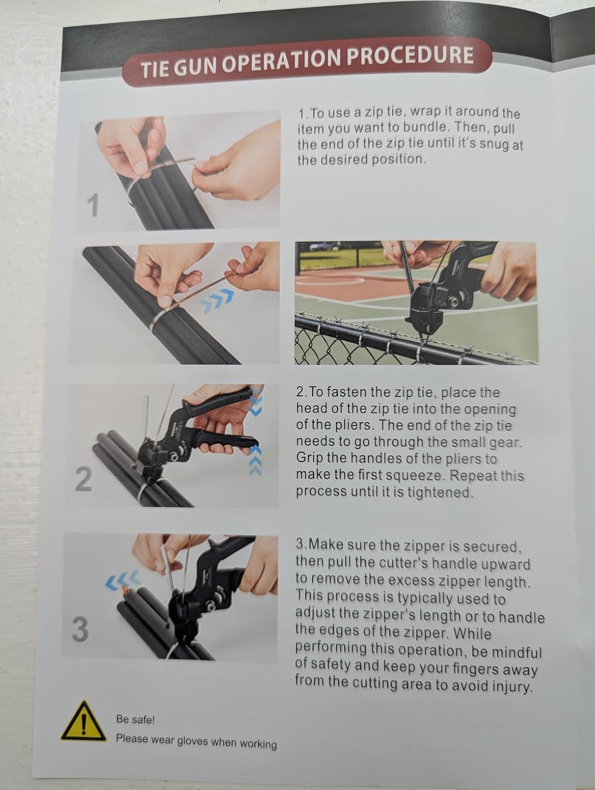 The Ultimate Heavy Duty Metal Zip Tie Gun photo 3